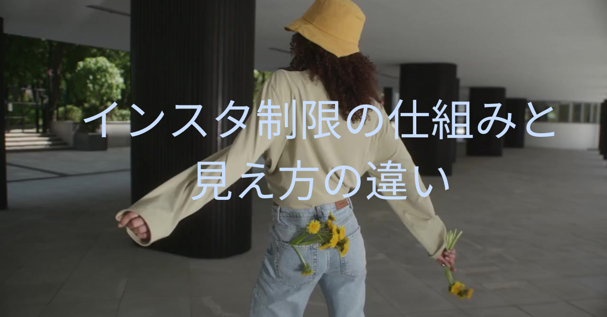インスタ制限の仕組みと見え方の違い!制限された側・した側それぞれの表示と通知