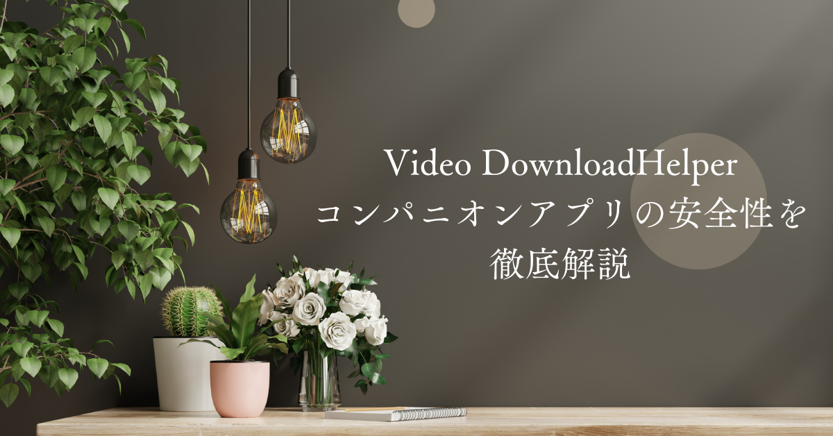 Video DownloadHelperコンパニオンアプリの安全性を徹底解説!危険性の見極め方と業務利用の注意点