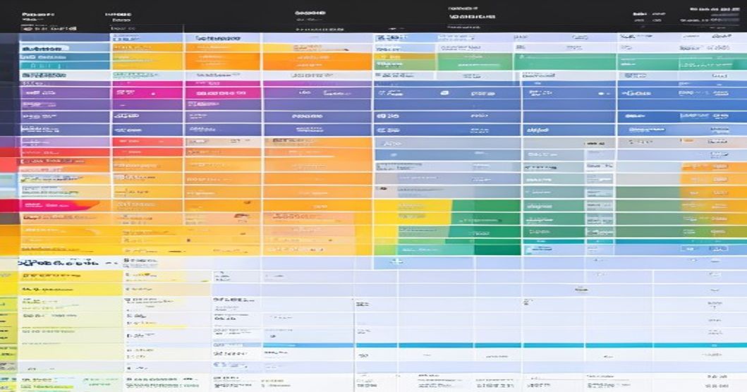エクセル初心者が最初に作るべき自動色付けの型