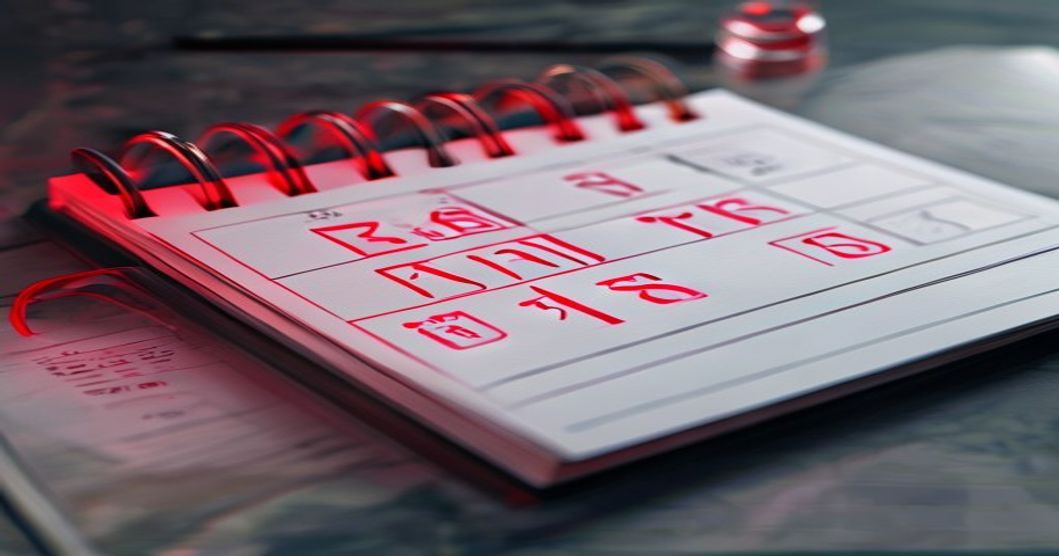 期限切れの行を赤くする設定方法