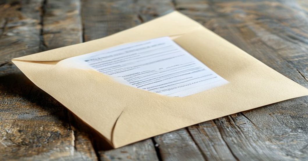 A4封筒の基本は角形2号を使うと書類が折れずに送れる
