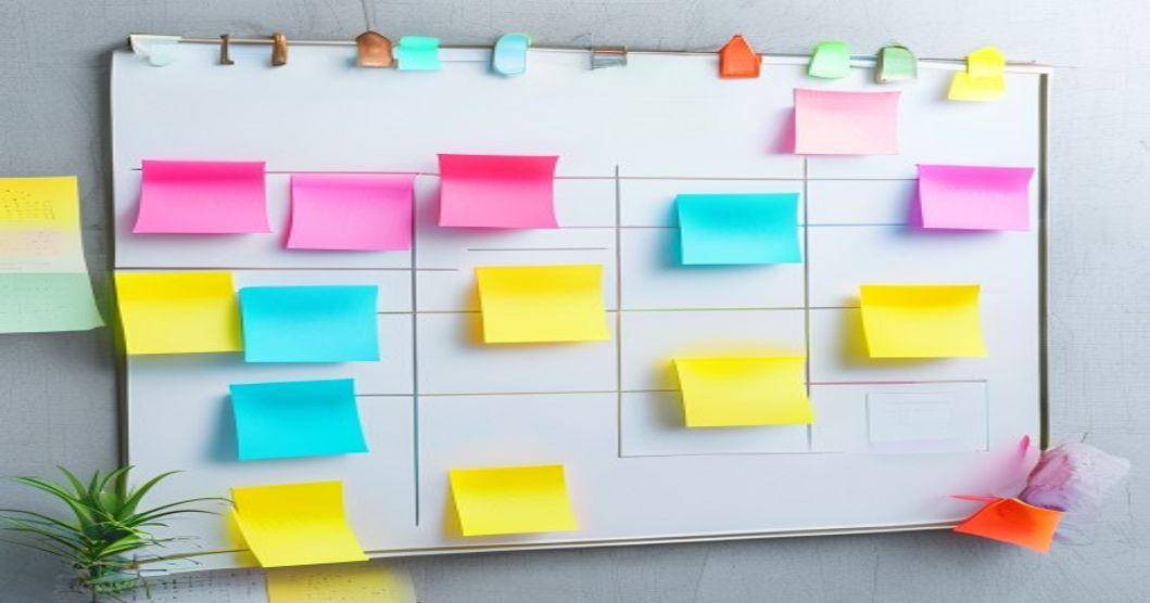 ホワイトボード掲示を使って進捗を見える化する方法